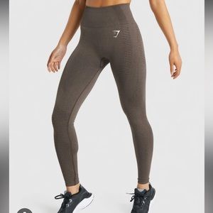 Gymshark Vital Seamless 2.0 Leggings - Brown Marl